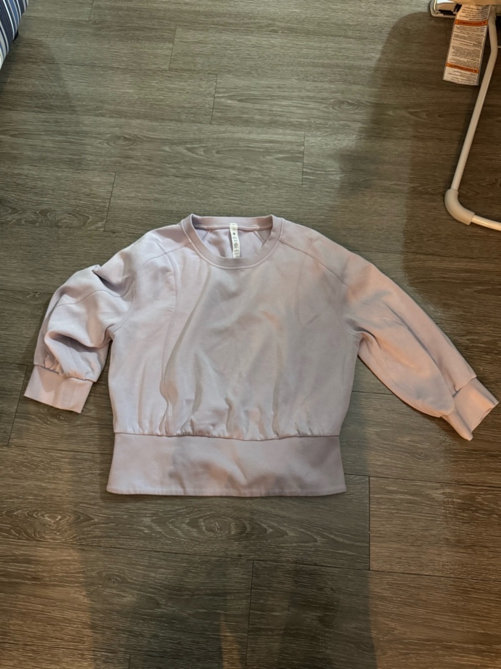 lululemon athletica Lavender Crewneck Pullover